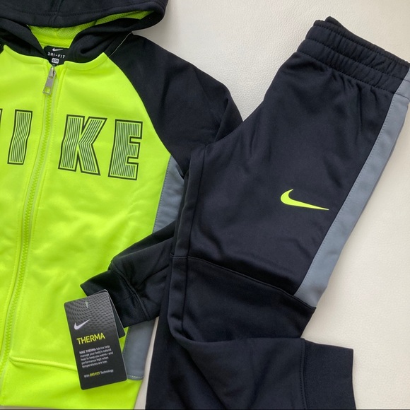 Nike Therma- FIT Full-Zip Hoodie and Pants set Outfit 5052 - Picture 5 of 10